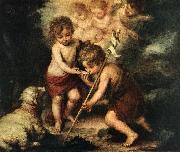 MURILLO, Bartolome Esteban, Children with Shell sg